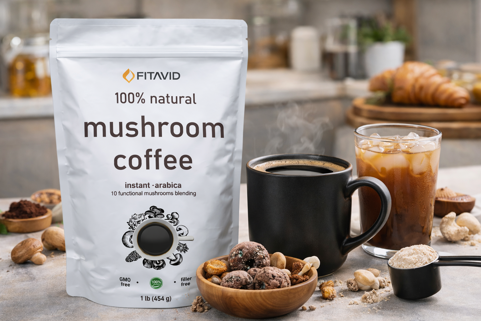 Mushroom coffee recipes